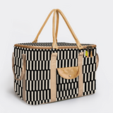 45L Big Boy Box Cooler | Laminated Fabric with Genuine Leather & Hard Inner Bin