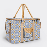45L Big Boy Box Cooler | Laminated Fabric with Genuine Leather & Hard Inner Bin