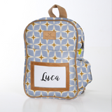 Kids Backpack | Laminated Fabric with Genuine Leather