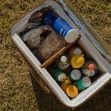45L Bigboy Box Cooler Wax Canvas & Leather Hard Plastic Inner (RTS)