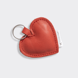 Kids Heart Leather Key Ring - Thandana UK