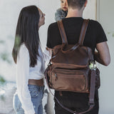 Baby Changing Backpack | Genuine Leather