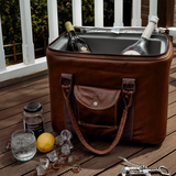 25L Box Cooler | Genuine Leather & Hard Inner Bin | In Stock