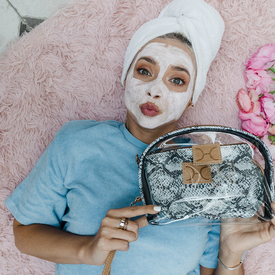 Clear Big Mouth Set | Laminated Fabric | In Stock