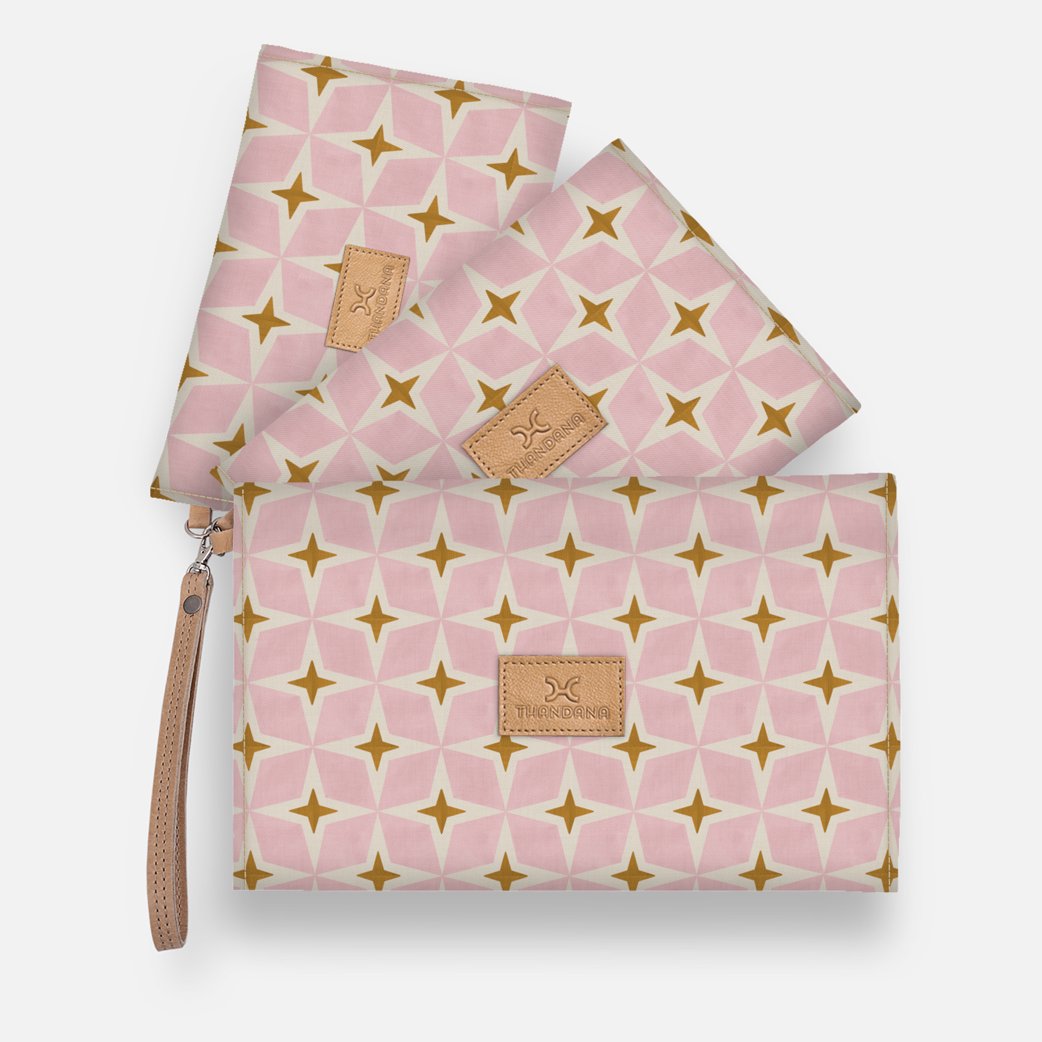 Kids Accessory Pouches 3 in 1 | Laminated Fabric