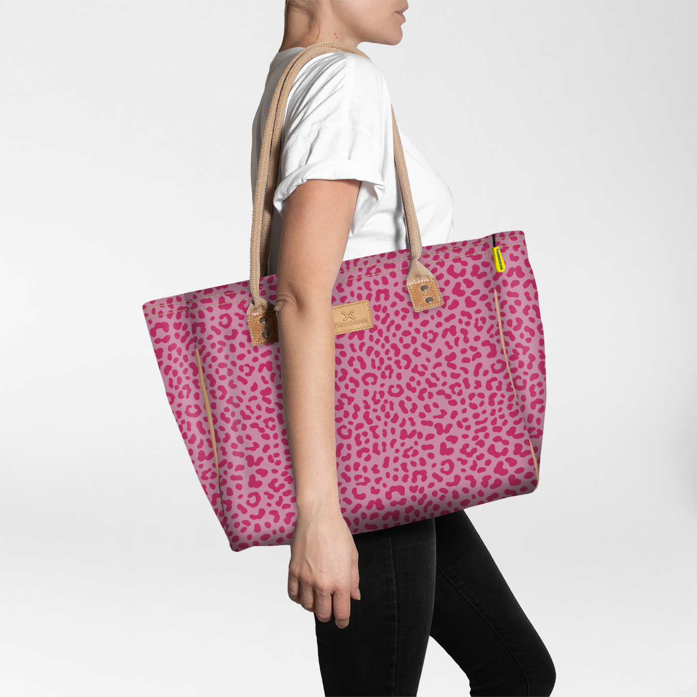 Beach Bag Medium | Laminated Fabric
