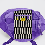 Meshie Large Beach Bag | Purple