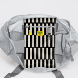 Meshie Large Beach Bag | Silver