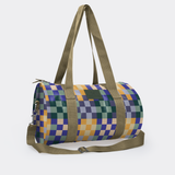Sports & Gym Bag OLIVE Trim | Laminated Fabric