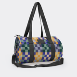 Sports & Gym Bag BLACK Trim | Laminated Fabric