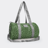 Sports & Gym Bag SILVER Trim | Laminated Fabric