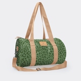 Sports & Gym Bag BEIGE Trim | Laminated Fabric