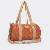 Sports & Gym Bag BEIGE Trim | Laminated Fabric
