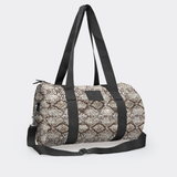 Sports & Gym Bag BLACK Trim | Laminated Fabric
