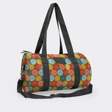 Sports & Gym Bag BLACK Trim | Laminated Fabric