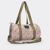 Sports & Gym Bag OLIVE Trim | Laminated Fabric
