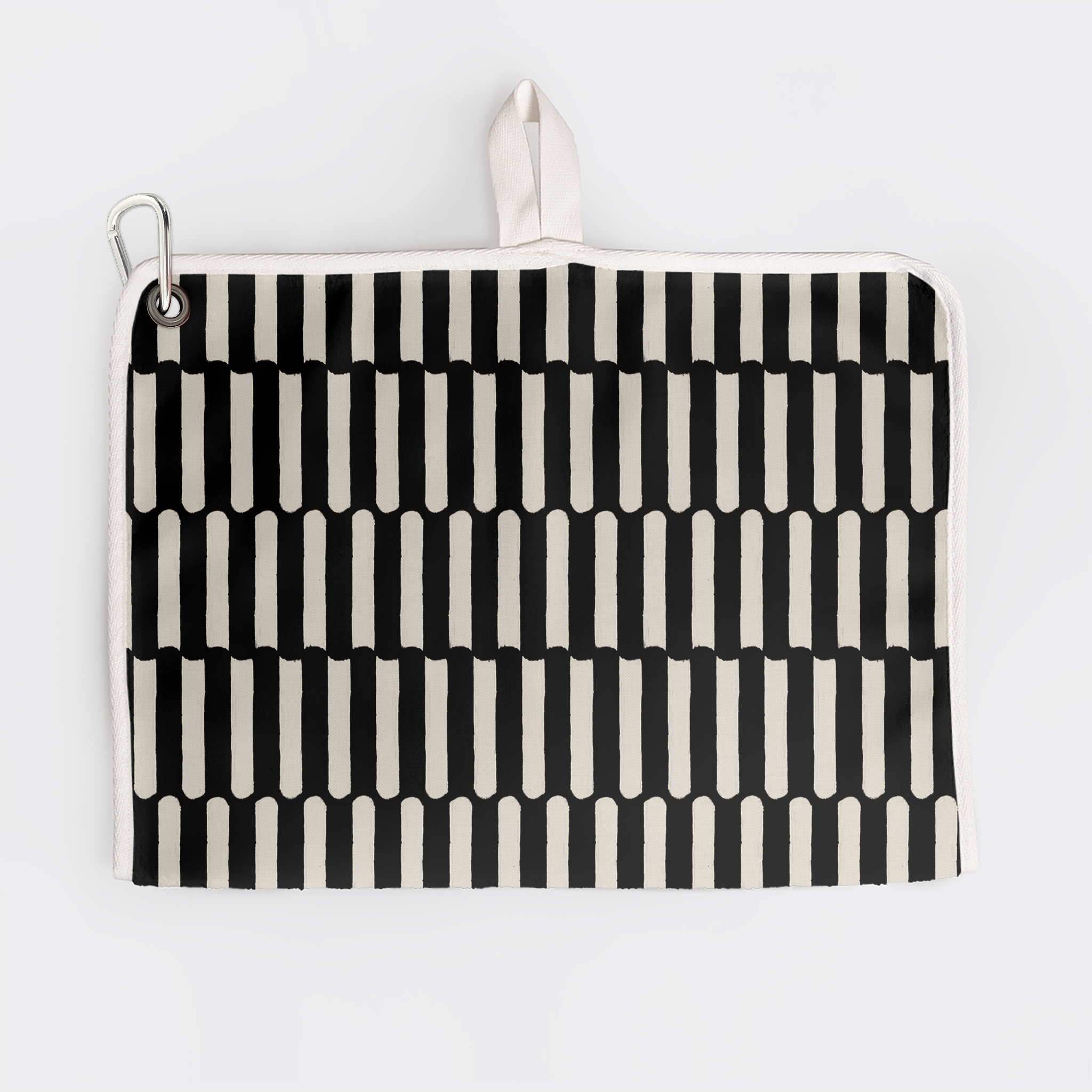 Turkish Terry Golfbag Towel | White