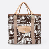 25l Box Cooler | Laminated Fabric with Genuine Leather & Hard Inner Bin Geo – Black Box Cooler by Thandana