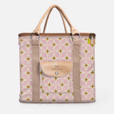 25l Box Cooler | Laminated Fabric with Genuine Leather & Hard Inner Bin Nova - Blush Box Cooler by Thandana