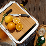 25l Box Cooler | Laminated Fabric with Genuine Leather & Hard Inner | Corporate Box Cooler by Thandana