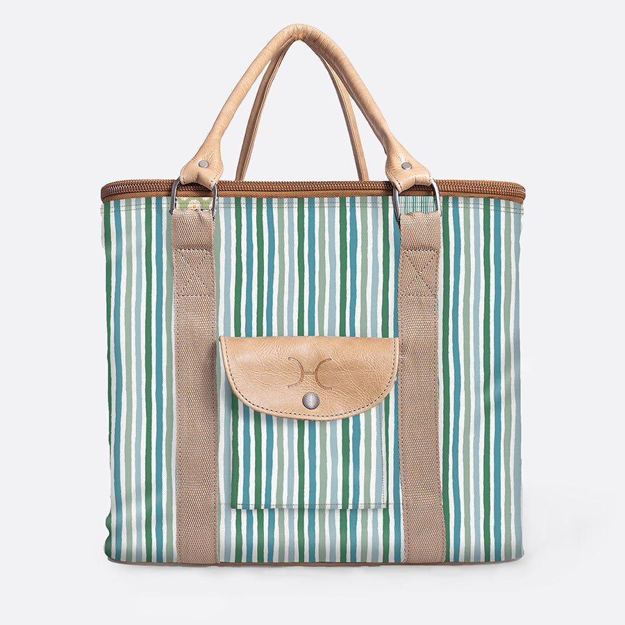 25l Box Cooler | Laminated Fabric with Genuine Leather & Hard Inner | Corporate Box Cooler by Thandana