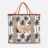 25l Box Cooler | Laminated Fabric with Genuine Leather & Hard Inner | Corporate Palm – Neutral Box Cooler by Thandana