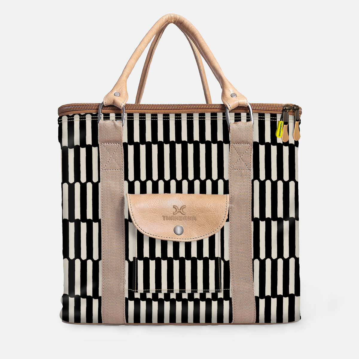 25l Box Cooler | Laminated Fabric with Genuine Leather & Hard Inner | Corporate Indie - Pitch Box Cooler by Thandana