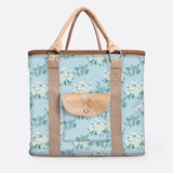 25l Box Cooler | Laminated Fabric with Genuine Leather & Hard Inner | Corporate Crazy Daisy - Sage Box Cooler