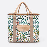 25l Box Cooler | Laminated Fabric with Genuine Leather & Hard Inner Bin Confetti - All About Box Cooler by Thandana