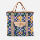 25l Box Cooler | Laminated Fabric with Genuine Leather & Hard Inner | Corporate Checker - Jet Box Cooler by Thandana