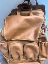 Laptop 15' Backpack | Genuine Leather | Corporate