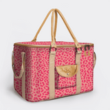 45l Big Boy Box Cooler | Laminated Fabric with Genuine Leather & Hard Inner Bin Box Cooler by Thandana