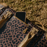 45l Big Boy Box Cooler | Laminated Fabric with Genuine Leather & Hard Inner Bin Box Cooler by Thandana