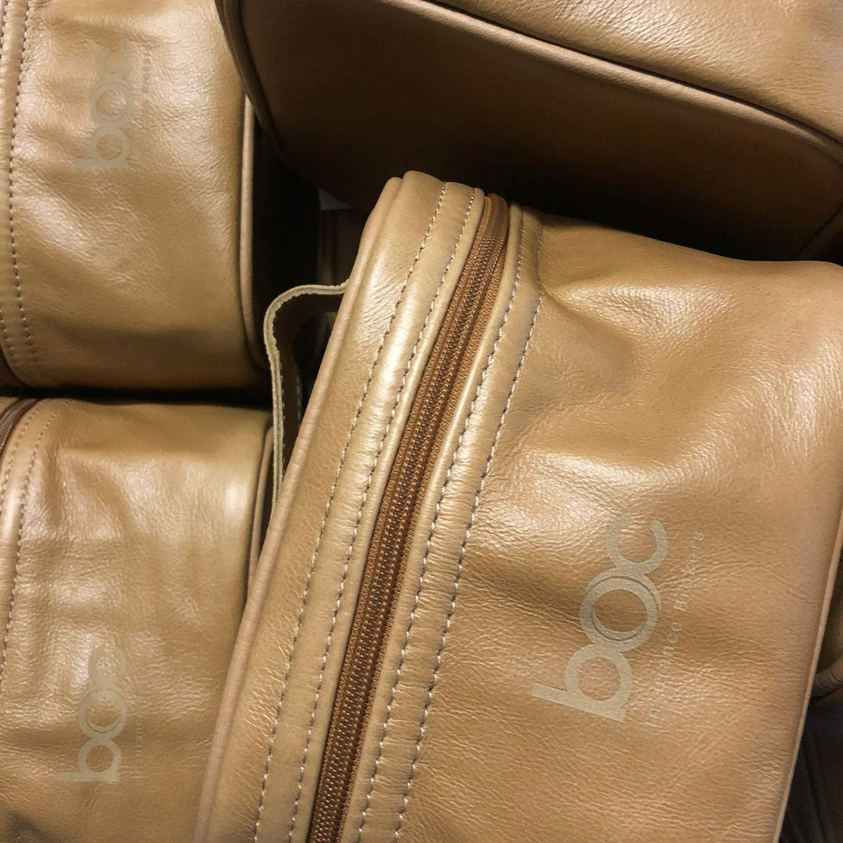Laptop Zipper Tote Handbag | Genuine Leather | Corporate