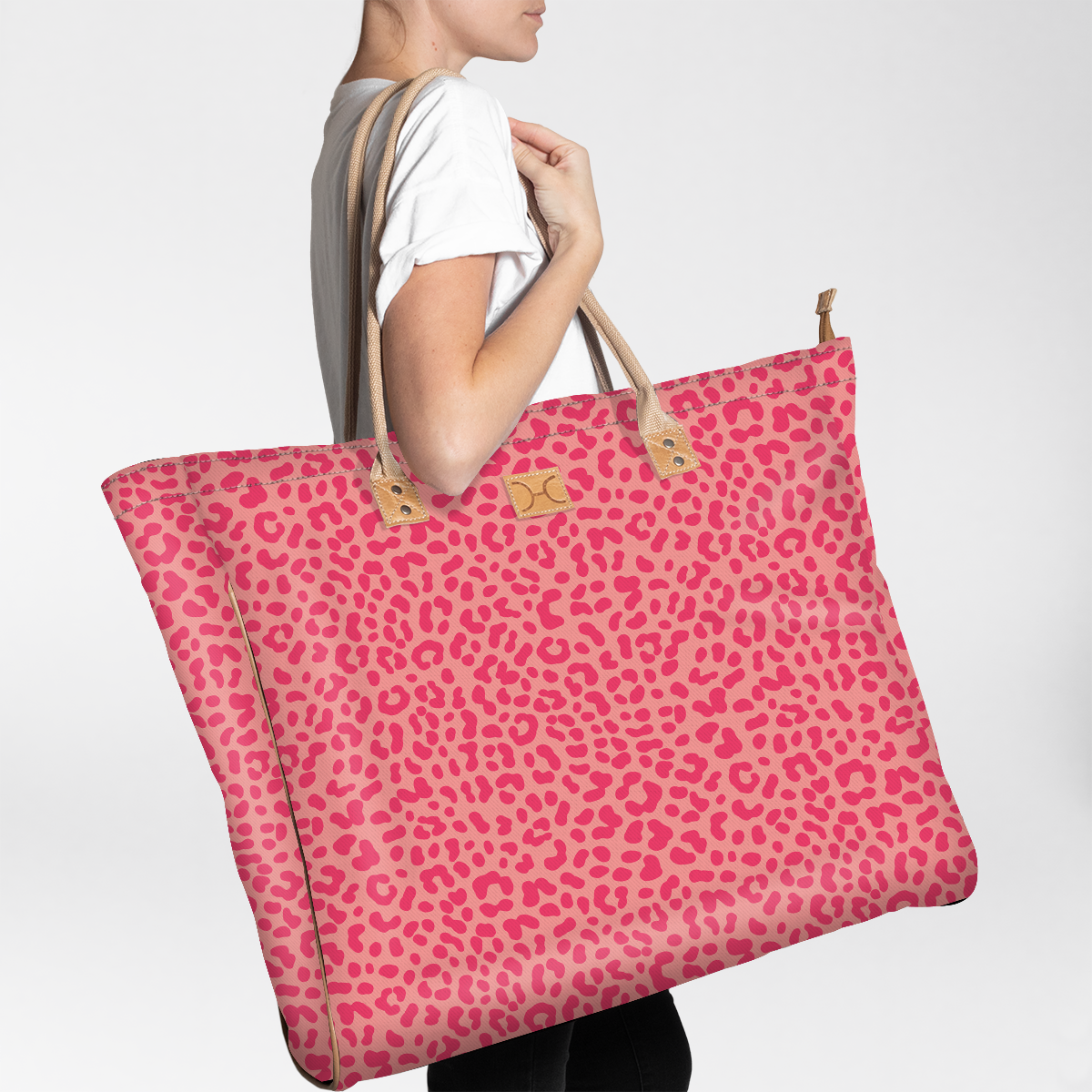 Beach Jumbo Bag Laminated Fabric RTS