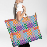 Beach Jumbo Bag Laminated Fabric RTS