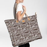 Beach Jumbo Bag Laminated Fabric RTS