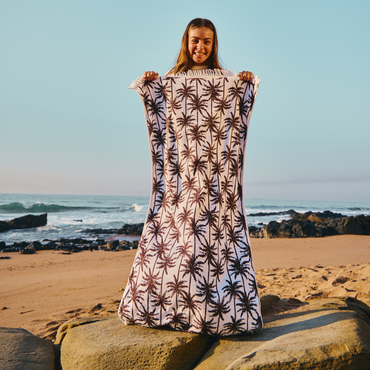 Turkish Terry Beach Towel | In Stock