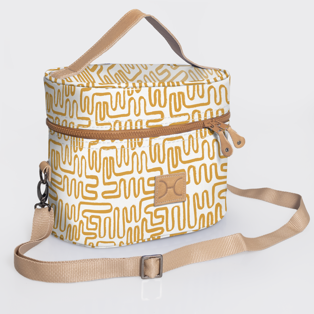 Bougie Vanity Beige | Laminated Fabric