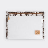Clear Document Pouch Laminated Fabric RTS
