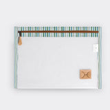 Clear Document Pouch Laminated Fabric RTS