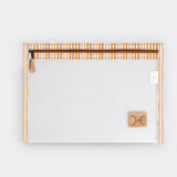 Clear Document Pouch Laminated Fabric RTS