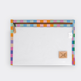 Clear Document Pouch Laminated Fabric RTS