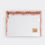 Clear Document Pouch Laminated Fabric RTS