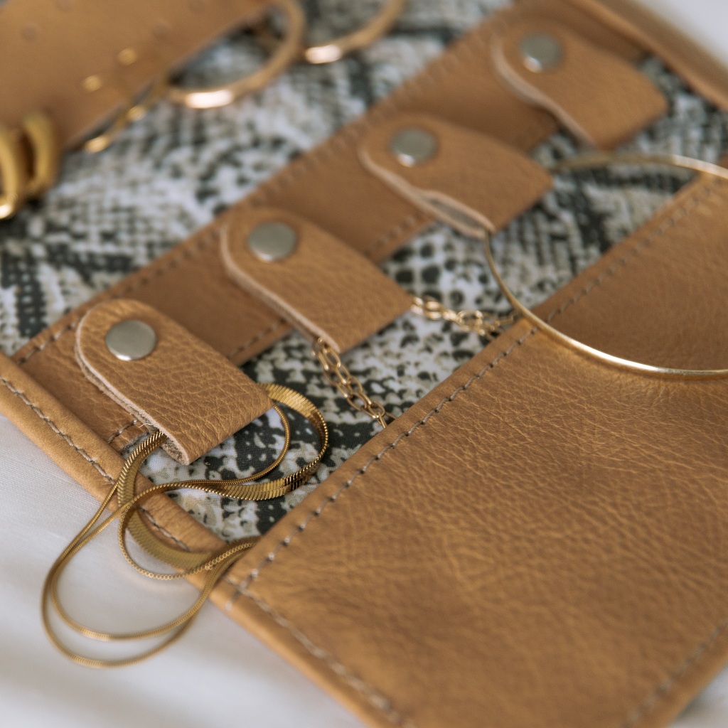 Jewellery Wrap | Genuine Leather | In Stock
