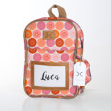 Kids Backpack | Laminated Fabric with Genuine Leather | In Stock