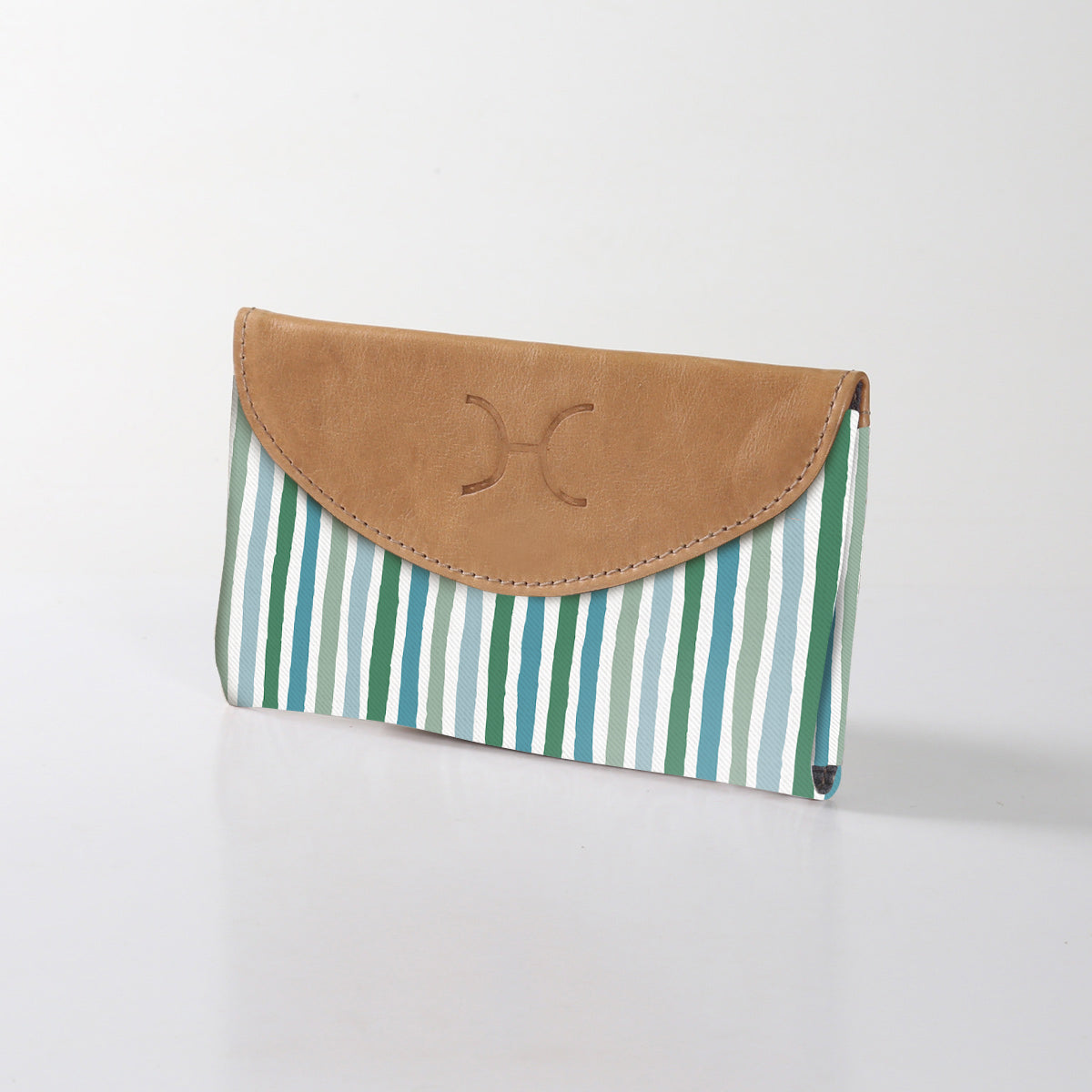 Women's Wallet | Laminated Fabric with Genuine Leather | In Stock