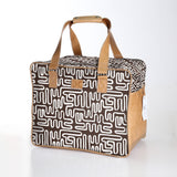 Kids Large Weekender Luggage | Laminated Fabric with Genuine Leather