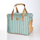 Kids Large Weekender Luggage | Laminated Fabric with Genuine Leather