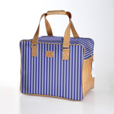 Kids Large Weekender Luggage | Laminated Fabric with Genuine Leather